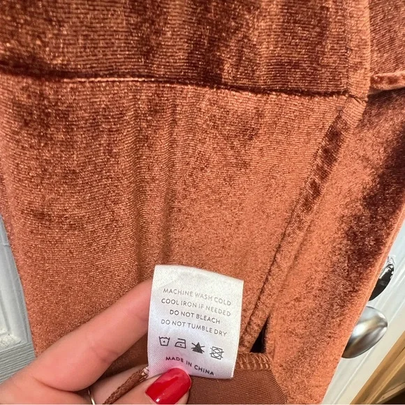 Baltic Born Elegant Velvet Wrap Dress - Picture 9 of 16